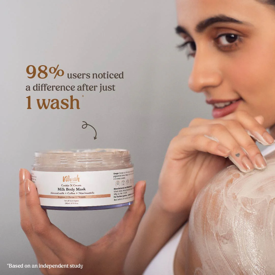 Cookie N Cream Body Mask - Image 5
